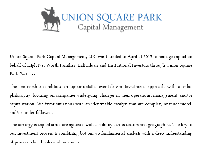 Union Square Capital Management